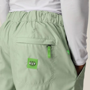 686 X Huf Double H Shell Pant 2026 - Huf Green Colorblock