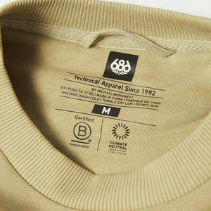 686 X Huf Premium Heavyweight Crew - Huf Elm
