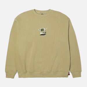 686 X Huf Premium Heavyweight Crew - Huf Elm