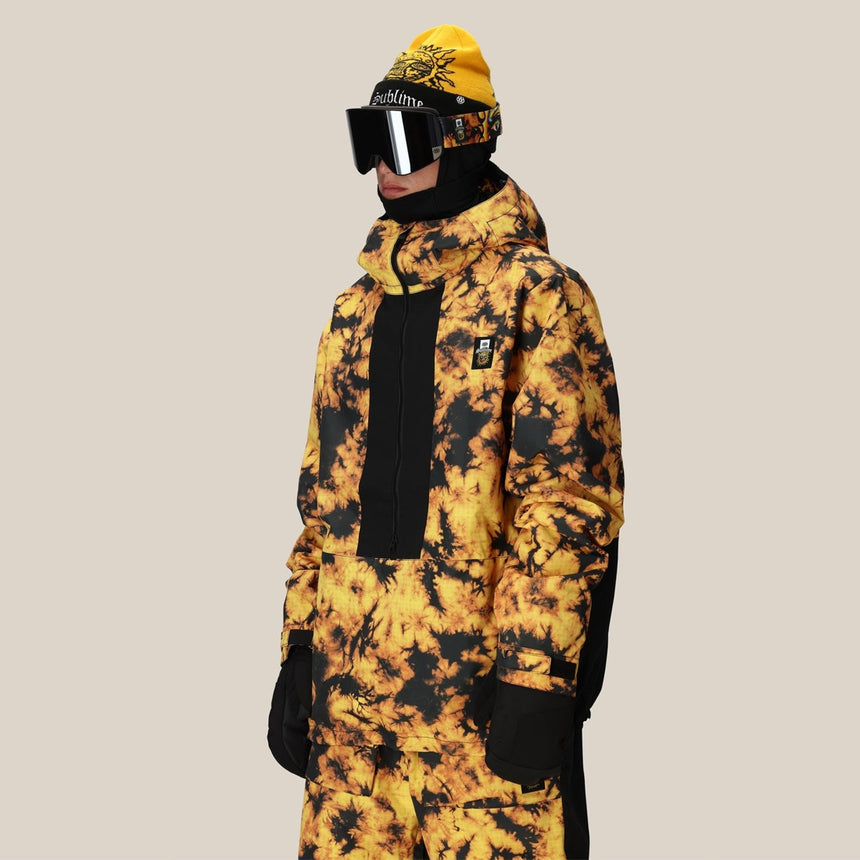 686 X Sublime Shell Anorak 2026 - Sublime Orange Tie Dye