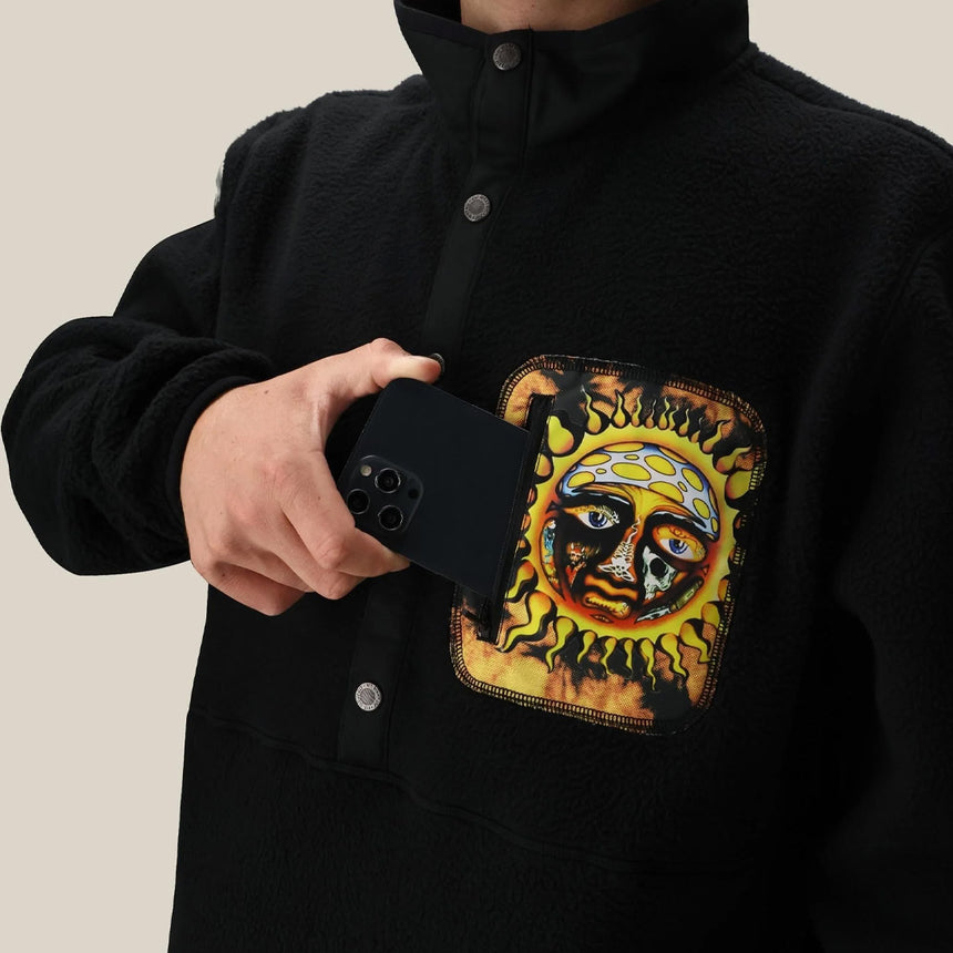 686 X Sublime Tioga Fleece Pullover - Sublime Black