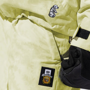 686 X Sublime Women's Shell Anorak 2026 - Sublime Yellow Tie Dye