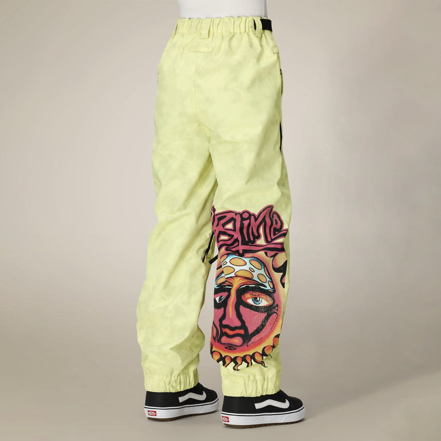 686 X Sublime Women's Shell Pant 2026 - Sublime Yellow Tie Dye