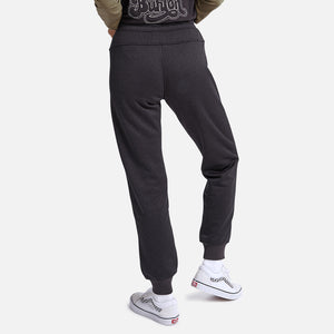 BURTON Women's Oak Fleece Pant 2025 - True Black Heather
