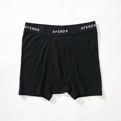 AFENDS Absolute Hemp Boxer Briefs - Black