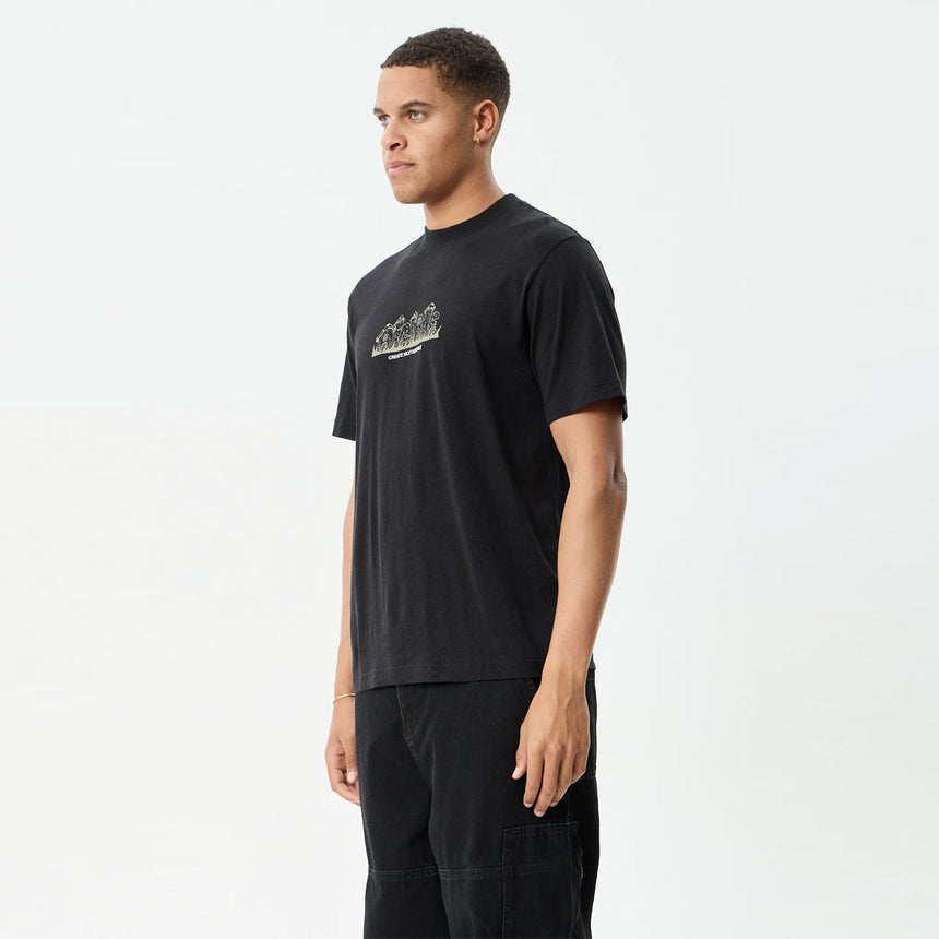 AFENDS Allure Retro Tee - Black