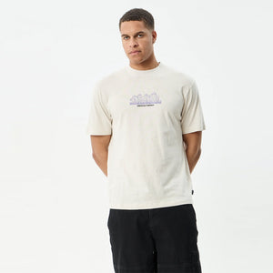 AFENDS Allure Retro Tee - Moonbeam
