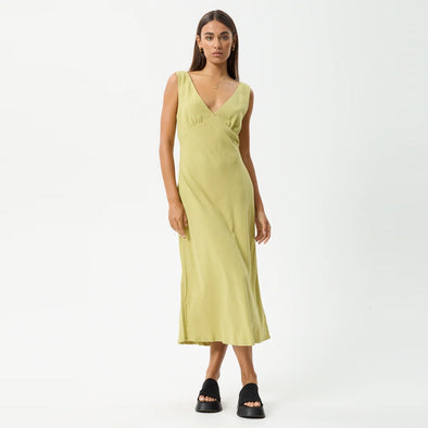 AFENDS Amaya Maxi Dress - Lemongrass