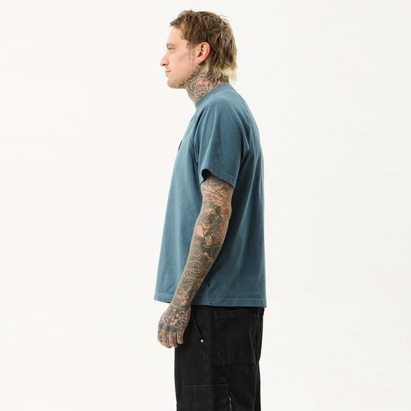 AFENDS Bats Raglan Boxy Tee - Fuel