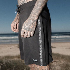 AFENDS Bound Surf Related 20" Boardshorts - Black