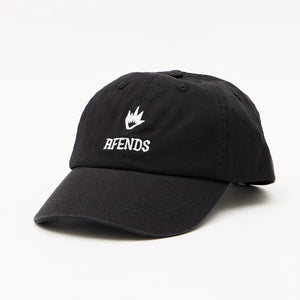 AFENDS Burnin Six Panel Cap - Stone Black