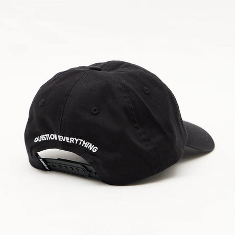 AFENDS Burnin Six Panel Cap - Stone Black