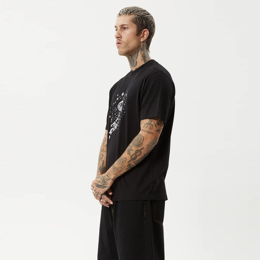 AFENDS Carpet Ride Retro Fit Tee - Black