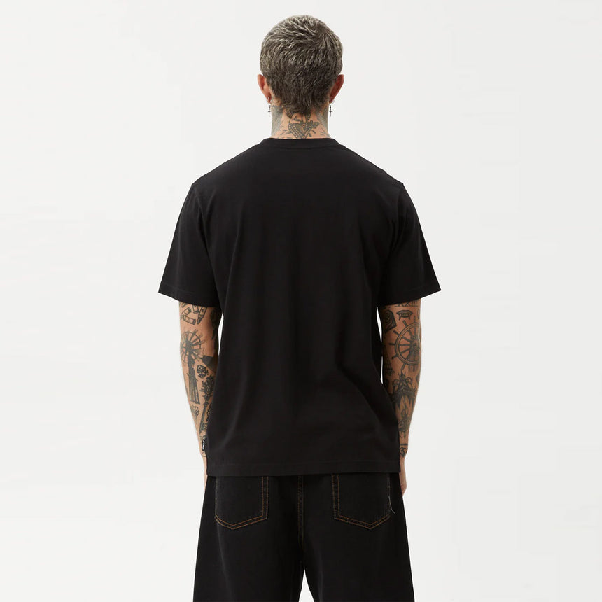 AFENDS Carpet Ride Retro Fit Tee - Black
