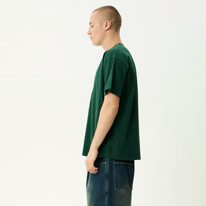 AFENDS Clock Off Recycled Boxy Tee - Washed Pine