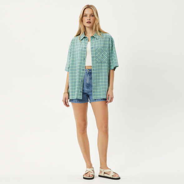 AFENDS Creator Short Sleeve Shirt - Pine