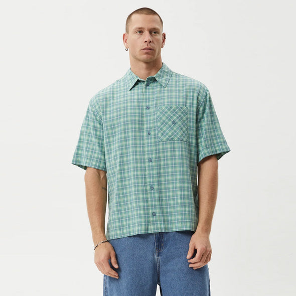 AFENDS Creator Short Sleeve Shirt - Pine