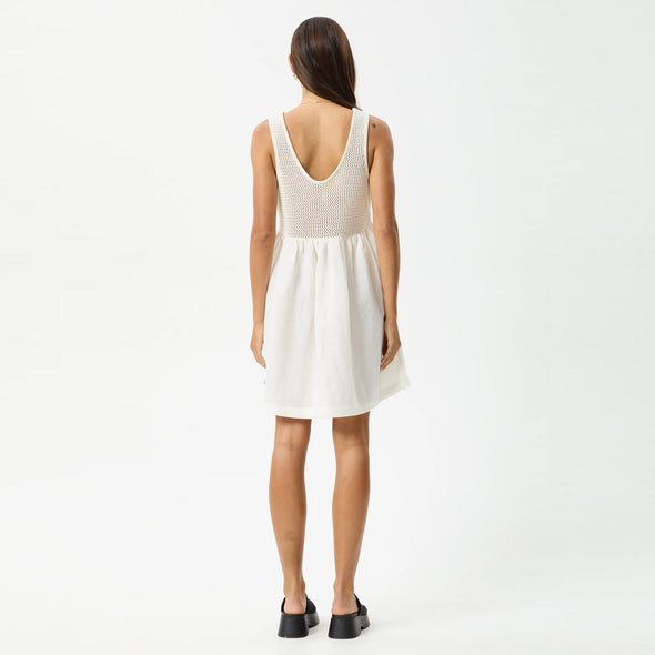 AFENDS Dakota Mini Dress - White