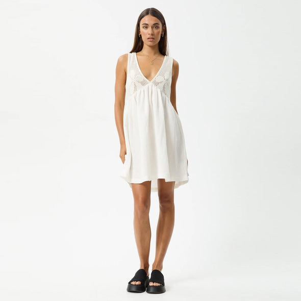 AFENDS Dakota Mini Dress - White