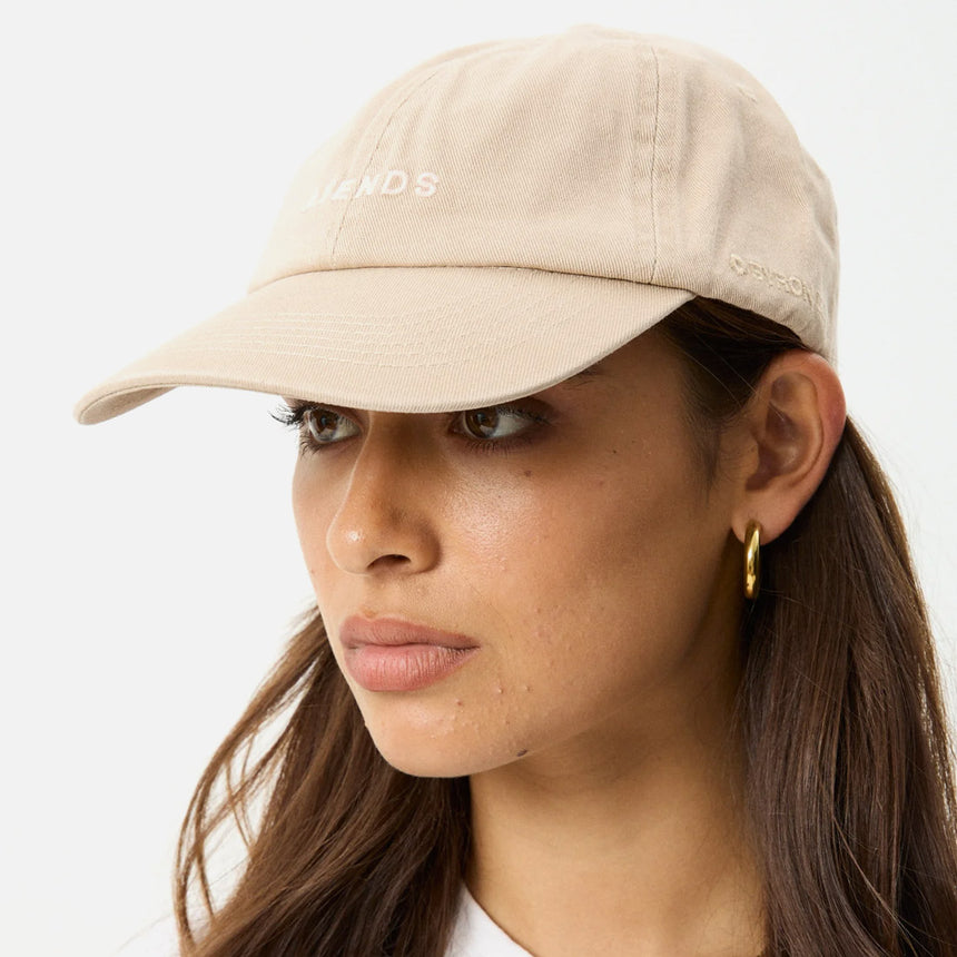AFENDS Daylight Recycled Panelled Cap - Taupe