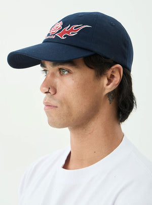 AFENDS Desert Rose Panelled Cap - Navy