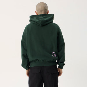 AFENDS Devotion Recycled Distressed Boxy Hood - Washed Pine