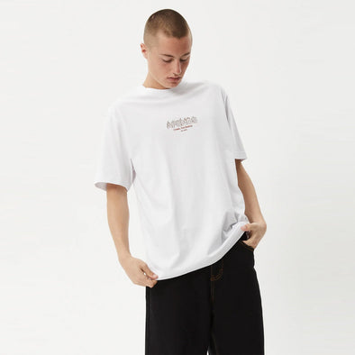 AFENDS Ember Retro Fit Tee - White