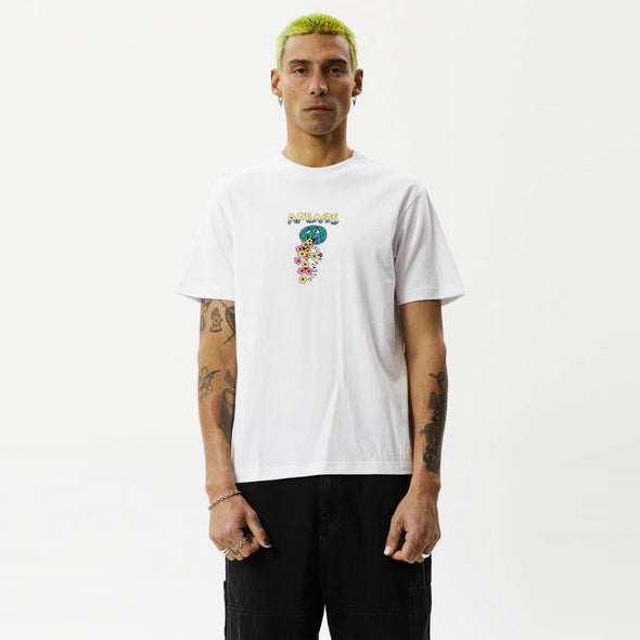 AFENDS F Plastic Retro Graphic Tee - White