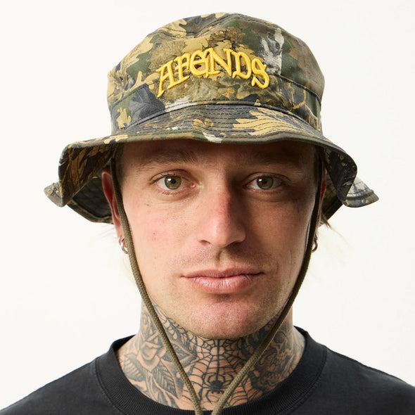 AFENDS Find Me Boonie Bucket Hat - Unseen