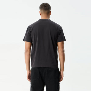 AFENDS Flower Patch Heavyweight Boxy Tee - Stone Black