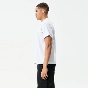 AFENDS Flower Patch Heavyweight Boxy Tee - White