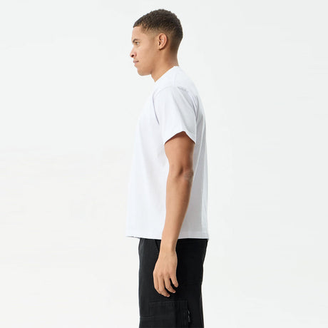 AFENDS Flower Patch Heavyweight Boxy Tee - White