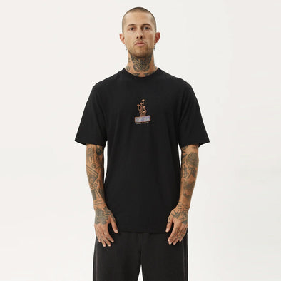 AFENDS Fruiting Retro Fit Tee - Black