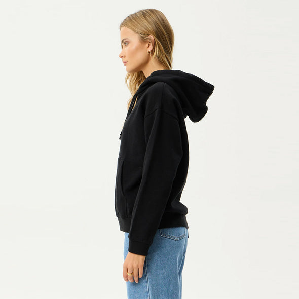 AFENDS Women's Gardening Club Pull On Hood - Black