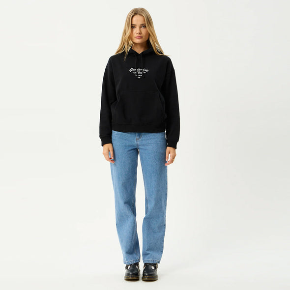 AFENDS Women's Gardening Club Pull On Hood - Black
