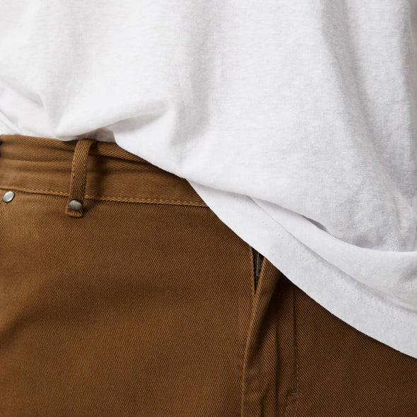 AFENDS Harper Recycled Carpenter Shorts - Toffee