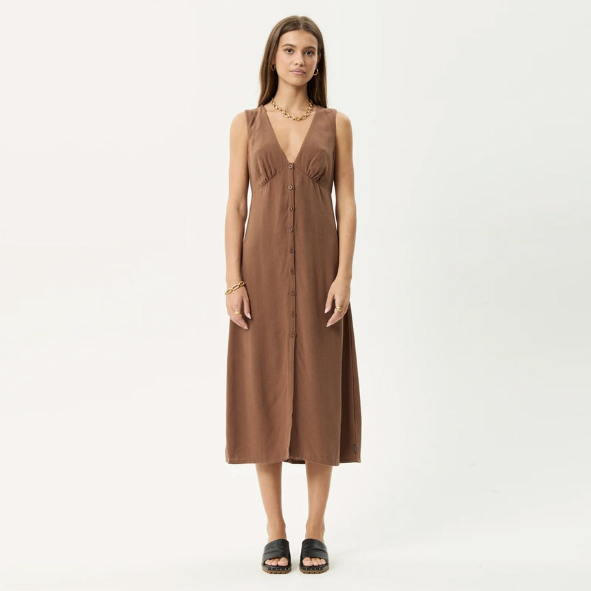 AFENDS Hartley Maxi Dress - Cinnamon