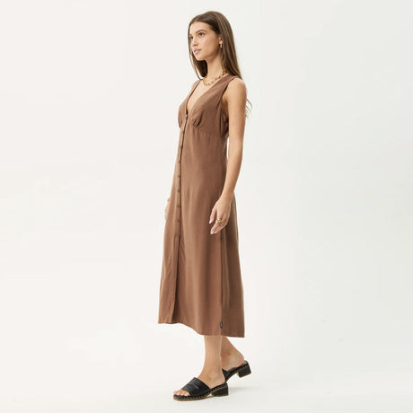 AFENDS Hartley Maxi Dress - Cinnamon
