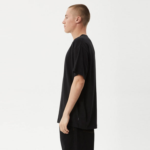 AFENDS High Priority Boxy Fit Tee - Black