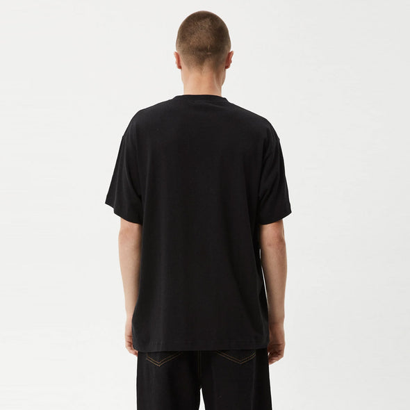 AFENDS High Priority Boxy Fit Tee - Black