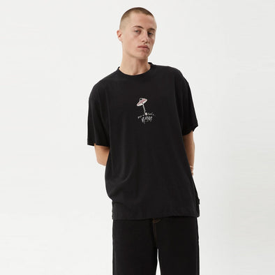 AFENDS High Priority Boxy Fit Tee - Black