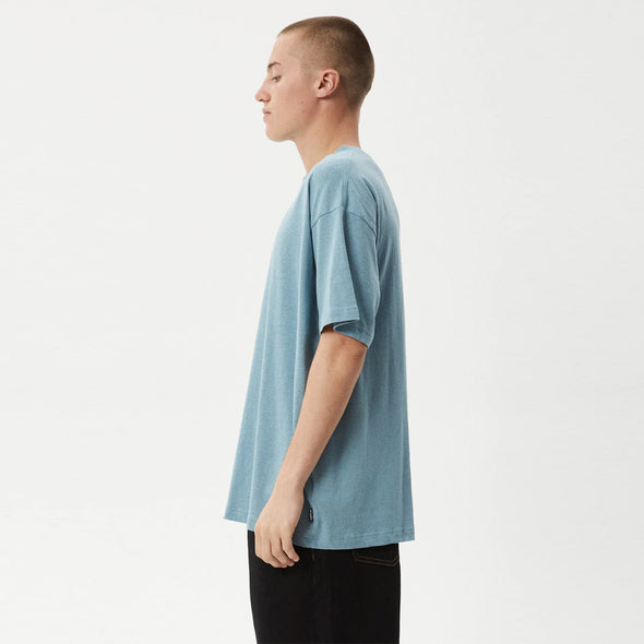 AFENDS High Priority Boxy Fit Tee - Ocean Spray