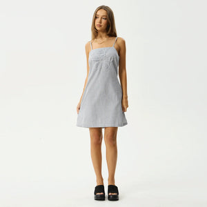 AFENDS Intergalactic Mini Dress - Navy Stripe