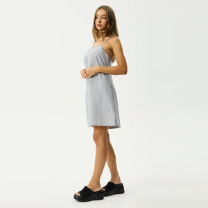 AFENDS Intergalactic Mini Dress - Navy Stripe