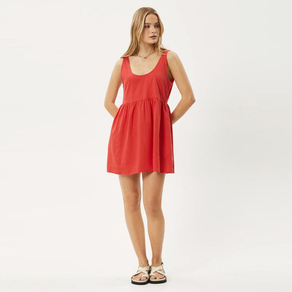 AFENDS Jesse Mini Dress - Tomato