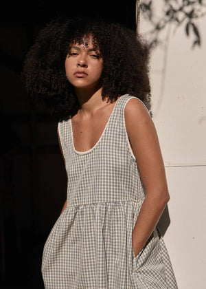 AFENDS Jesse Mini Dress - Vice Alpine Check