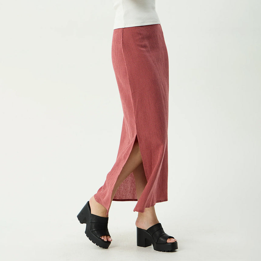 AFENDS Kali Maxi Skirt - Indy Rose Check