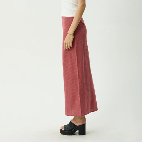 AFENDS Kali Maxi Skirt - Indy Rose Check