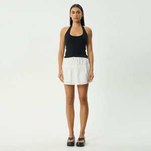AFENDS Kindred Mini Skirt - White