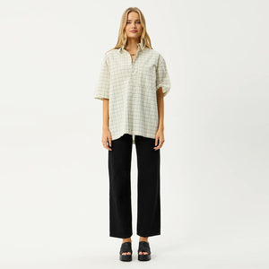 AFENDS Legacy Short Sleeve Shirt - Boa Check